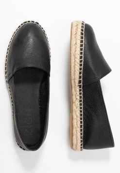 Zign Leather - Espadrilles - Black -Zign 0630729d105847688a5ca0c912389535