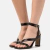 Zign Leather - Sandales À Talons Hauts - Black -Zign 0841a95c78da4fa5a0047ab35a3f8b86