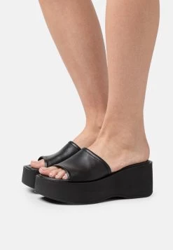 Zign Leather - Mules À Talons - Black