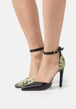 Zign Leather - Escarpins À Talons Hauts - Black/Green