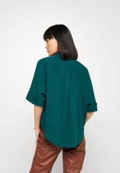 Zign Oversized Short Sleeve - Chemisier - Green -Zign 14044f4b6b0b4ab3834a4e833742695b