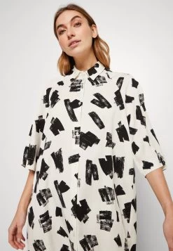 Zign Robe Chemise - White/Black -Zign 145a81451b014a45b4d8dfac51657c39