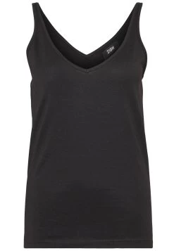 Zign V Neck Cami - Débardeur - Black -Zign 34aa18506cc64ddebe21e10abd0b79a9