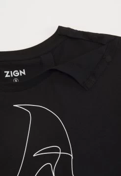 Zign T-Shirt Imprimé - Black -Zign 44f420af07284d3e9682b0869fdd5652