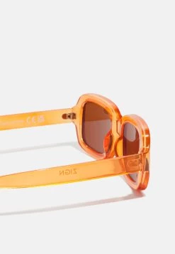 Zign Unisex - Lunettes De Soleil - Orange -Zign 52f790bb025e49668ab775542ab8d5b6