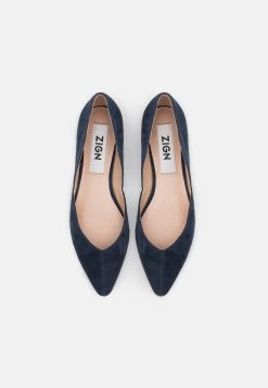 Zign Leather - Ballerines - Dark Blue -Zign 5a8203d99c8c42b5ad9a1c733d023ac1