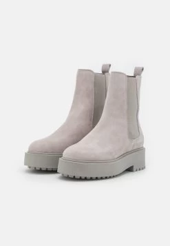 Zign Leather - Bottines À Plateau - Grey -Zign 5fcb2875c1074c93b664138eb3f7265d