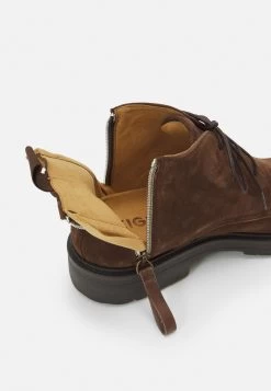 Zign Unisex - Bottines À Lacets - Brown -Zign 79efe77b54f945ffbd35e5b728612833