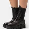 Zign Leather - Bottes À Plateau - Black -Zign 7ace91ac4ffa456ea41ec8d5256686f0