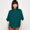 Zign Oversized Short Sleeve - Chemisier - Green -Zign 7c837d65ce574ea497cdfda37a0570ed