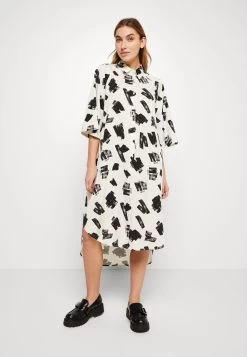 Zign Robe Chemise - White/Black