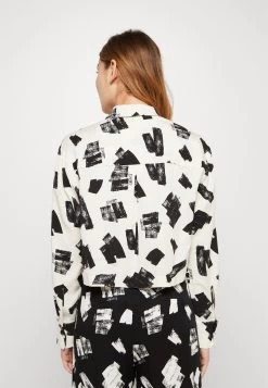 Zign Chemisier - White/Black -Zign 8014b78f24f849bcb391dae8b90a1e3e