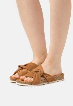 Zign Leather - Chaussons - Cognac