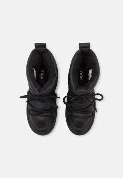 Zign Leather Winter Boot - Bottines À Plateau - Black -Zign 87b105715b9a42a69edc7c0e95d2bdaf