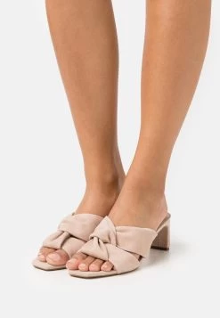 Zign Leather - Mules À Talons - Light Pink
