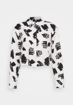 Zign Chemisier - White/Black -Zign 8c383bc5a50f4cbea384a5d91dfed72a