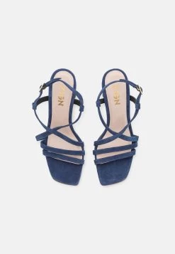 Zign Leather - Sandales À Talons Hauts - Dark Blue -Zign 9a75d1cf33a34744bd93ed9433226f9e
