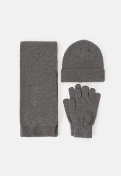 Zign Set Unisex - Écharpe - Dark Grey