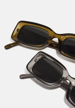 Zign Unisex 2 Pack - Lunettes De Soleil - Olive/Grey -Zign a8b04bc5e2794e2f867f01d3d286bf4d