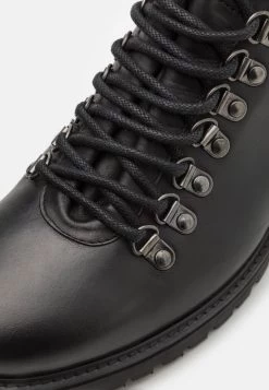 Zign Leather Unisex - Bottines À Lacets - Black -Zign b5599940eb3c4d358306a6c5bbe618ad