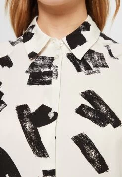 Zign Robe Chemise - White/Black -Zign bb55887a37f24af0ab46c0f77414e58a