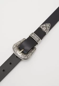 Zign Unisex Leather Belt - Ceinture - Black -Zign bca6dc4744064790ab7a685e43c6e590