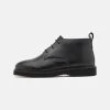 Zign Leather Unisex - Chaussures À Lacets - Black