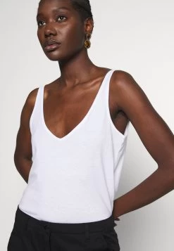 Zign V Neck Cami - Débardeur - White -Zign dbe187e1f7c04f0aa5a3dbc5892a7fa6