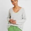 Zign Pullover - Light Grey Melange