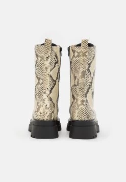 Leather - Bottes À Lacets - Black -Zign e91cab6254cc43dfa04542bb536eda21