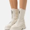 Zign Leather - Bottes De Neige - Off-White -Zign ea84bd7357244d0893cb337eb2ed6b36