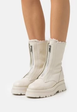 Zign Leather - Bottes De Neige - Off-White