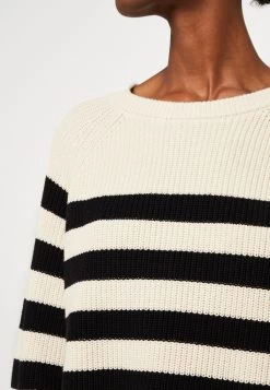 Zign Pullover - Off White /Dark Blue -Zign f2cf9b393ca3488e844aeb6af9fcebd5